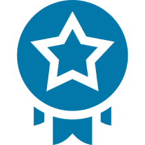 Achievement medal graphic design
